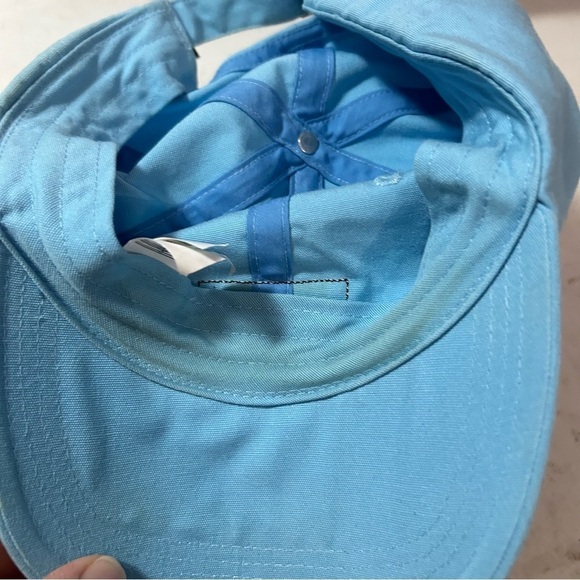 Patagonia Light Blue Snapback Baseball Hat Unisex - Picture 4 of 8
